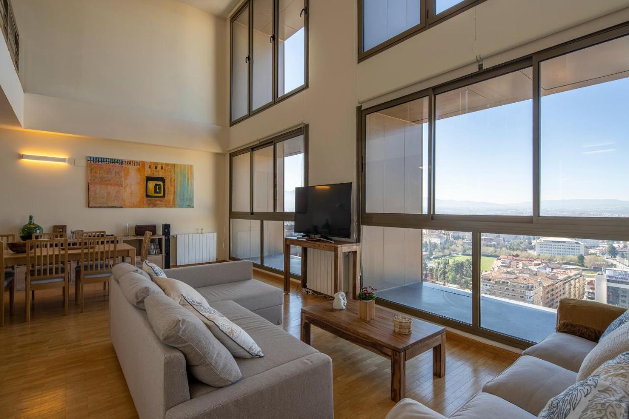 Atico Top Granada, Penthouse, 18-19Th Floor, City Centre, Views, Terrace, Free Parking Экстерьер фото