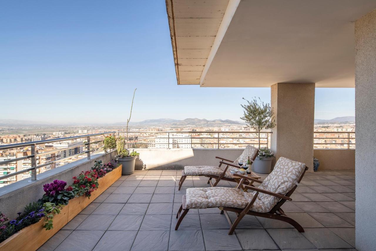 Atico Top Granada, Penthouse, 18-19Th Floor, City Centre, Views, Terrace, Free Parking Экстерьер фото